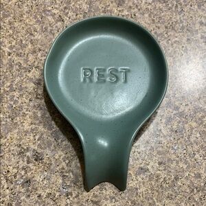 Ceramic Spoon Rest Kitchen Tool